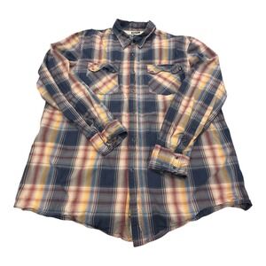 Oakley Plaid Button‎ Up Shirt Long Sleeve Casual Workwear XXL
